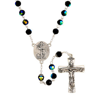 Black Crystal OCIA Rosary